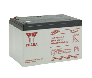 Yuasa NP12-12 12V 12Ah Sealed Lead Acid Battery