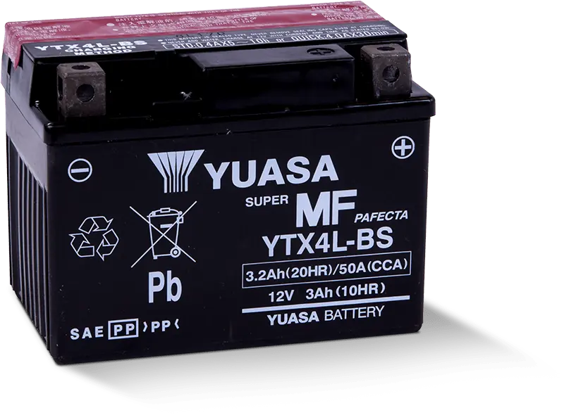 Yuasa YTX4L-BS AGM Battery
