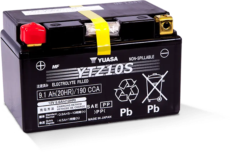 Yuasa TTZ10S-PRE AGM Battery